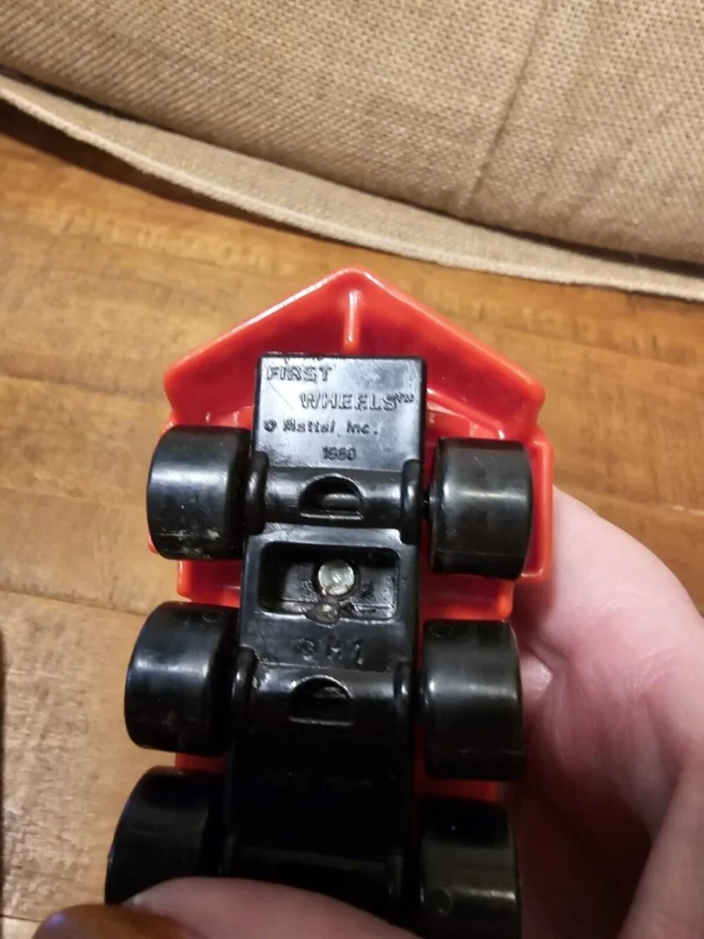 Vintage 1980 Mattel First Wheels Diecast Hot Wheels  Train Car and Engine